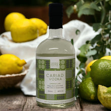 Load image into Gallery viewer, Cariad Vodka - Lemon and Lime Vodka 500ml
