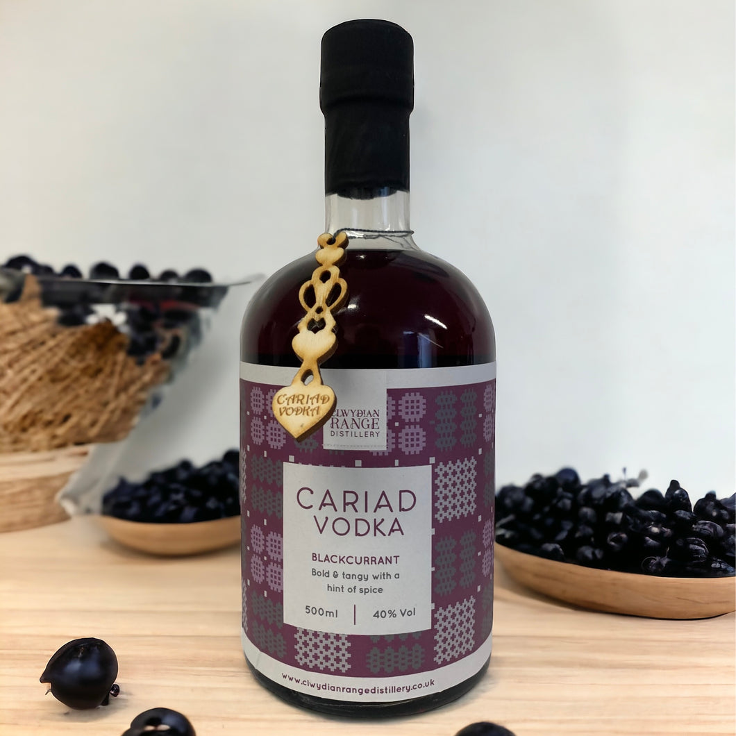 Cariad Vodka - Blackcurrant Vodka 500ml