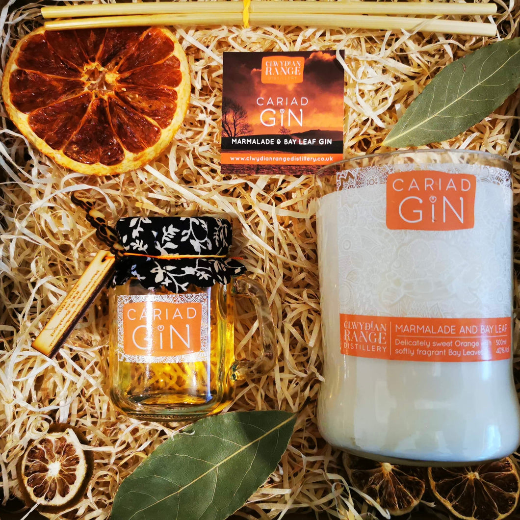 Marmalade & Bay Leaf 100ml Gin and Soy Wax Candle Gift Box
