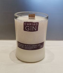 Natural Soy Crackle Wick Candle - Sweet Cassis and Bergamot